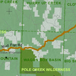 Idaho Department of Fish & Game Controlled Hunt Areas - California Sheep - Hunt Area 41-2 digital map