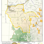 Idaho Department of Fish & Game Controlled Hunt Areas - Deer - Hunt Area 11-1X digital map