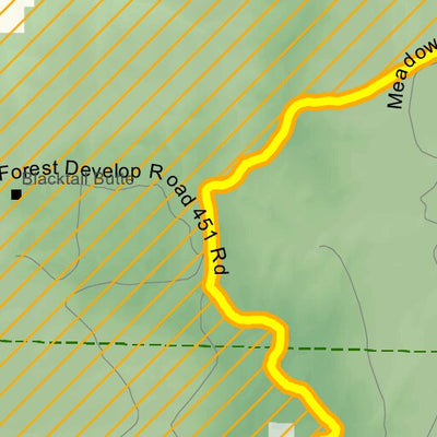 Idaho Department of Fish & Game Controlled Hunt Areas - Deer - Hunt Area 15-1X digital map