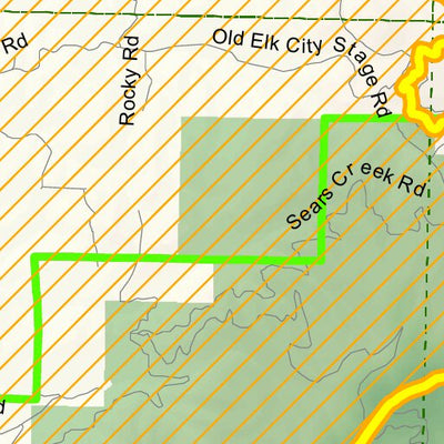 Idaho Department of Fish & Game Controlled Hunt Areas - Deer - Hunt Area 15-1X digital map