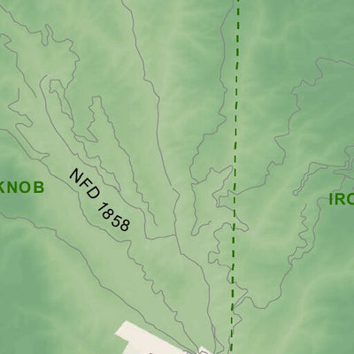 Idaho Department of Fish & Game Controlled Hunt Areas - Deer - Hunt Area 16-1X digital map