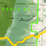 Idaho Department of Fish & Game Controlled Hunt Areas - Deer - Hunt Area 18 digital map