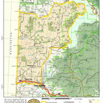 Idaho Department of Fish & Game Controlled Hunt Areas - Deer - Hunt Area 2-1X digital map