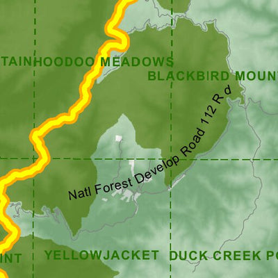 Idaho Department of Fish & Game Controlled Hunt Areas - Deer - Hunt Area 27 digital map