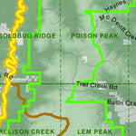 Idaho Department of Fish & Game Controlled Hunt Areas - Deer - Hunt Area 29-1 digital map