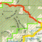Idaho Department of Fish & Game Controlled Hunt Areas - Deer - Hunt Area 3-1X digital map