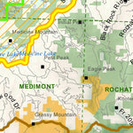 Idaho Department of Fish & Game Controlled Hunt Areas - Deer - Hunt Area 3-1X digital map