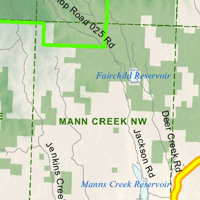Idaho Department of Fish & Game Controlled Hunt Areas - Deer - Hunt Area 31 digital map