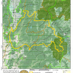 Idaho Department of Fish & Game Controlled Hunt Areas - Deer - Hunt Area 33-1 digital map