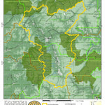 Idaho Department of Fish & Game Controlled Hunt Areas - Deer - Hunt Area 36 digital map