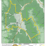Idaho Department of Fish & Game Controlled Hunt Areas - Deer - Hunt Area 36B-1 digital map