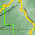 Idaho Department of Fish & Game Controlled Hunt Areas - Deer - Hunt Area 36B-1 digital map
