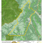 Idaho Department of Fish & Game Controlled Hunt Areas - Deer - Hunt Area 36B digital map