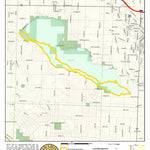 Idaho Department of Fish & Game Controlled Hunt Areas - Deer - Hunt Area 38-1 digital map