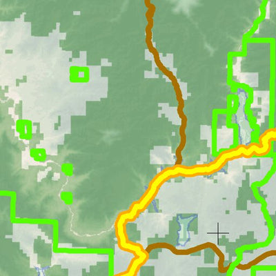 Idaho Department of Fish & Game Controlled Hunt Areas - Deer - Hunt Area 39-1 digital map