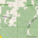 Idaho Department of Fish & Game Controlled Hunt Areas - Deer - Hunt Area 39-1X digital map