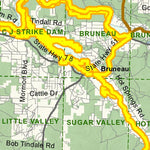 Idaho Department of Fish & Game Controlled Hunt Areas - Deer - Hunt Area 41 digital map