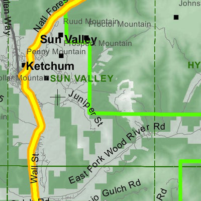 Idaho Department of Fish & Game Controlled Hunt Areas - Deer - Hunt Area 48 digital map