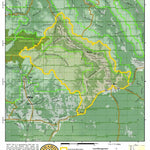 Idaho Department of Fish & Game Controlled Hunt Areas - Deer - Hunt Area 50-1X digital map