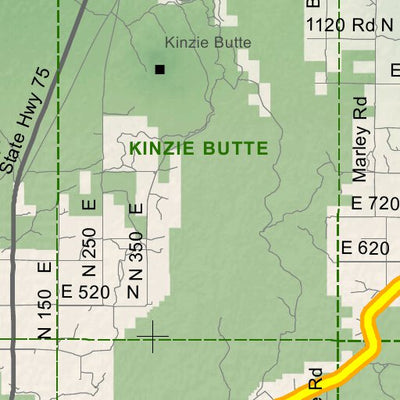 Idaho Department of Fish & Game Controlled Hunt Areas - Deer - Hunt Area 52 digital map