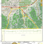 Idaho Department of Fish & Game Controlled Hunt Areas - Deer - Hunt Area 55-1 digital map