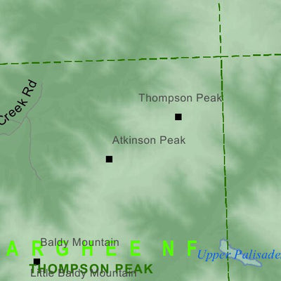 Idaho Department of Fish & Game Controlled Hunt Areas - Deer - Hunt Area 66 digital map