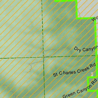 Idaho Department of Fish & Game Controlled Hunt Areas - Deer - Hunt Area 78-1X digital map