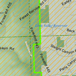 Idaho Department of Fish & Game Controlled Hunt Areas - Deer - Hunt Area 78-1X digital map