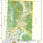Idaho Department of Fish & Game Controlled Hunt Areas - Elk - Hunt Area 1, Section 1 digital map