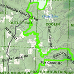 Idaho Department of Fish & Game Controlled Hunt Areas - Elk - Hunt Area 1, Section 1 digital map