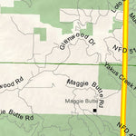 Idaho Department of Fish & Game Controlled Hunt Areas - Elk - Hunt Area 10A-1X digital map