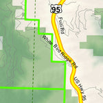 Idaho Department of Fish & Game Controlled Hunt Areas - Elk - Hunt Area 23-2 digital map