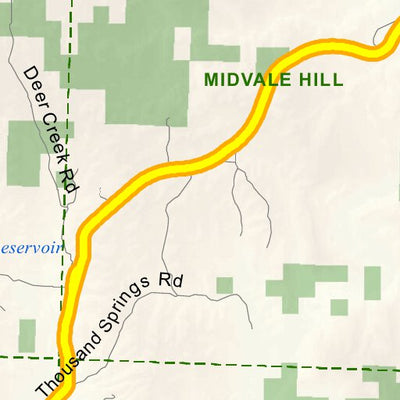 Idaho Department of Fish & Game Controlled Hunt Areas - Elk - Hunt Area 31-2X digital map