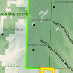 Idaho Department of Fish & Game Controlled Hunt Areas - Elk - Hunt Area 31-2X digital map