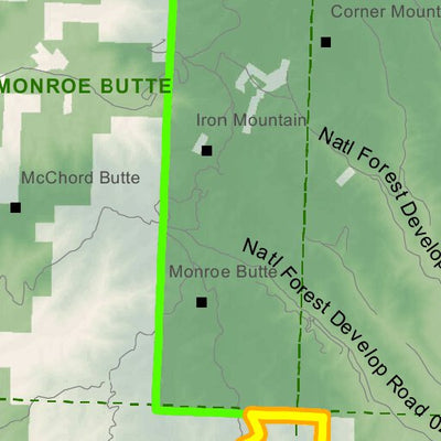 Idaho Department of Fish & Game Controlled Hunt Areas - Elk - Hunt Area 31-2X digital map