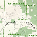 Idaho Department of Fish & Game Controlled Hunt Areas - Elk - Hunt Area 32-1X digital map