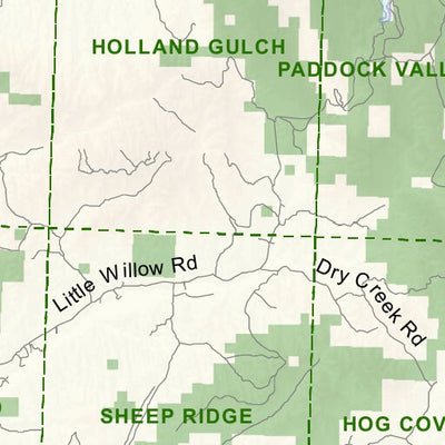 Idaho Department of Fish & Game Controlled Hunt Areas - Elk - Hunt Area 32-1X digital map