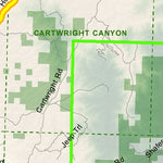 Idaho Department of Fish & Game Controlled Hunt Areas - Elk - Hunt Area 32-2X digital map