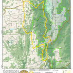 Idaho Department of Fish & Game Controlled Hunt Areas - Elk - Hunt Area 32A-2 digital map