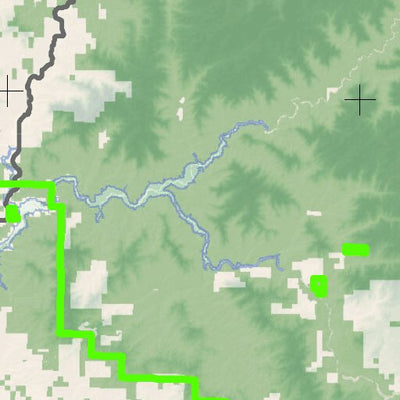 Idaho Department of Fish & Game Controlled Hunt Areas - Elk - Hunt Area 33-1 digital map