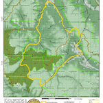 Idaho Department of Fish & Game Controlled Hunt Areas - Elk - Hunt Area 36A-2 digital map
