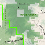 Idaho Department of Fish & Game Controlled Hunt Areas - Elk - Hunt Area 39-2X digital map