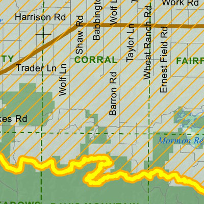 Idaho Department of Fish & Game Controlled Hunt Areas - Elk - Hunt Area 44-1X digital map