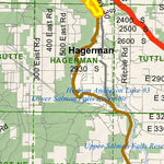 Idaho Department of Fish & Game Controlled Hunt Areas - Elk - Hunt Area 45 digital map