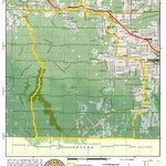 Idaho Department of Fish & Game Controlled Hunt Areas - Elk - Hunt Area 46-1 digital map