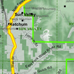 Idaho Department of Fish & Game Controlled Hunt Areas - Elk - Hunt Area 48 digital map