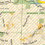 Idaho Department of Fish & Game Controlled Hunt Areas - Elk - Hunt Area 5, Section 1 digital map