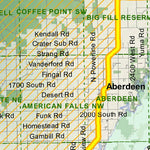 Idaho Department of Fish & Game Controlled Hunt Areas - Elk - Hunt Area 68-1X digital map