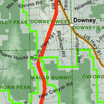 Idaho Department of Fish & Game Controlled Hunt Areas - Elk - Hunt Area 70-1 digital map