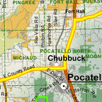 Idaho Department of Fish & Game Controlled Hunt Areas - Elk - Hunt Area 70-1 digital map